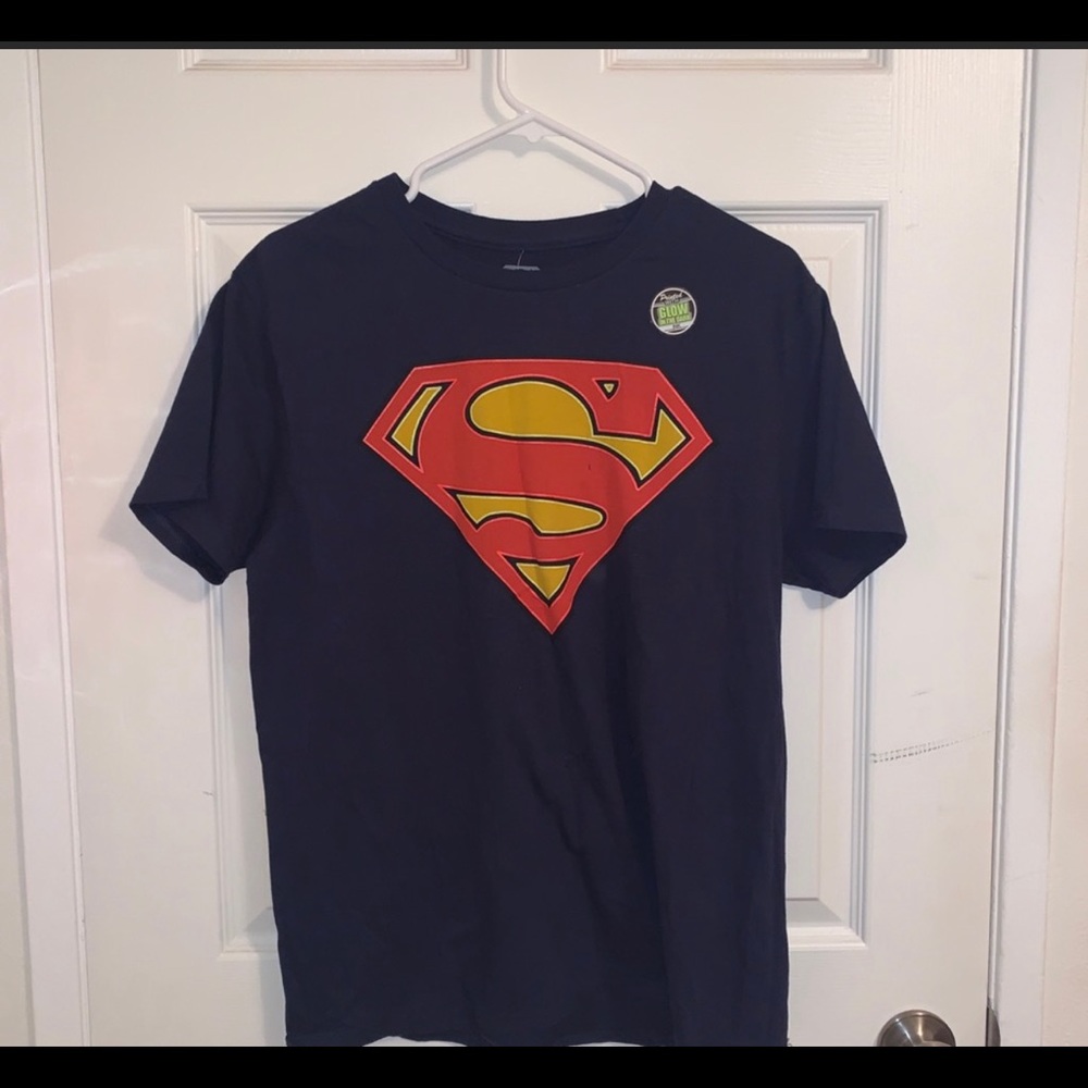 Brand new glow in the dark Superman shirt